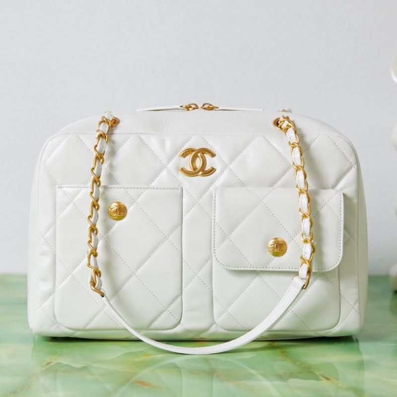 Ch**el top handle bags